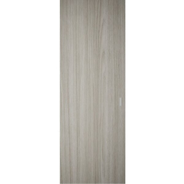 Hidden Barn | Basic 3001 Oak Franko | Wood Veneer Doors | Magic Concealed Sliding Set | 30" x 84"