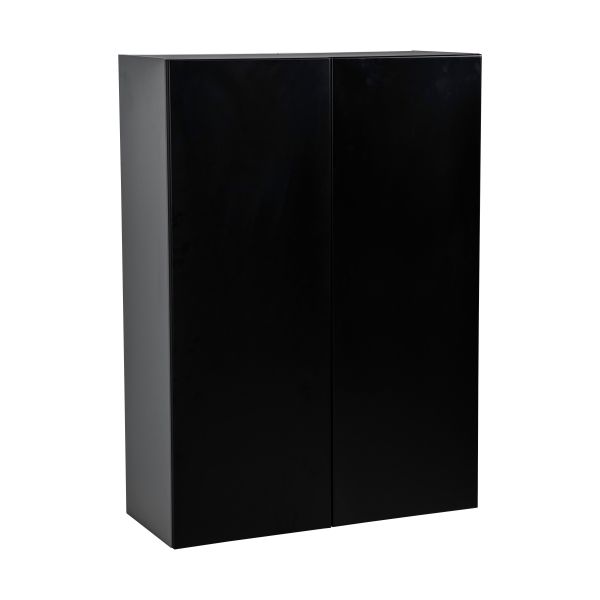 33" x 42" Wall Cabinet-Double Door-with Black Matte door