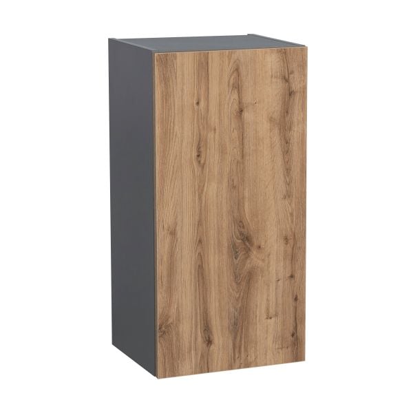 12" x 30" Wall Cabinet-Single Door-with Natural Teak door