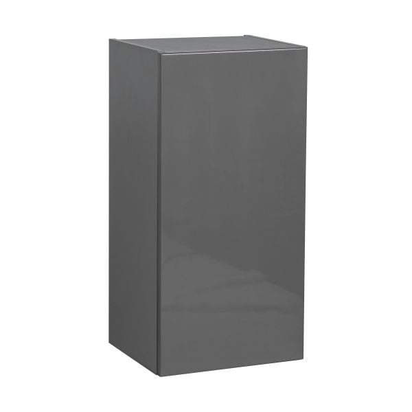 12" x 30" Wall Cabinet-Single Door-with Grey Gloss door