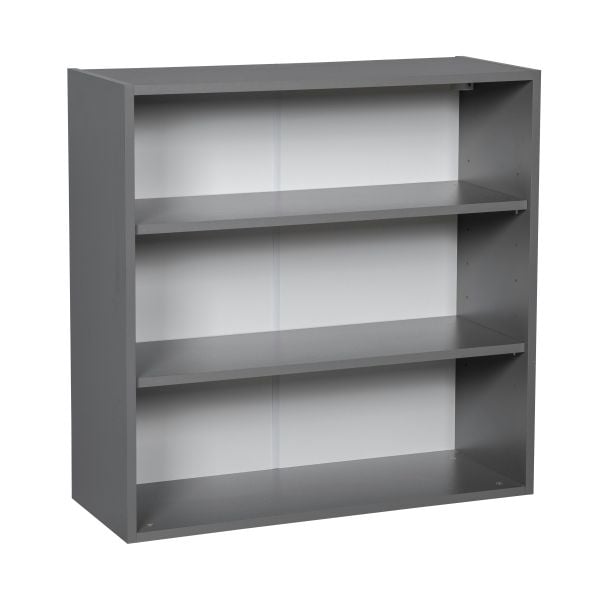 33" x 30" Wall Cabinet-Double Door-Grey