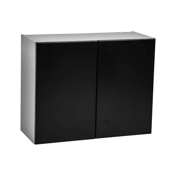 30" x 24" Wall Cabinet-Double Door-with Black Matte door