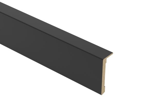 Trims for Interior Doors, Matte Black, Up to 84x84" Doors