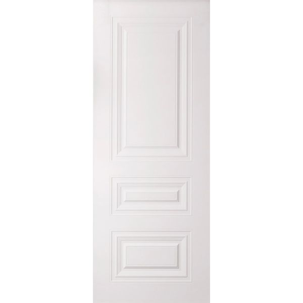 Slab Door Panel 18 x 80 inches | BASIC 9233 White | Bathroom Bedroom Doors