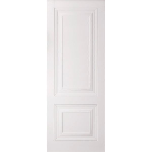 Slab Door Panel 18 x 80 inches | BASIC 9422 White | Bathroom Bedroom Doors