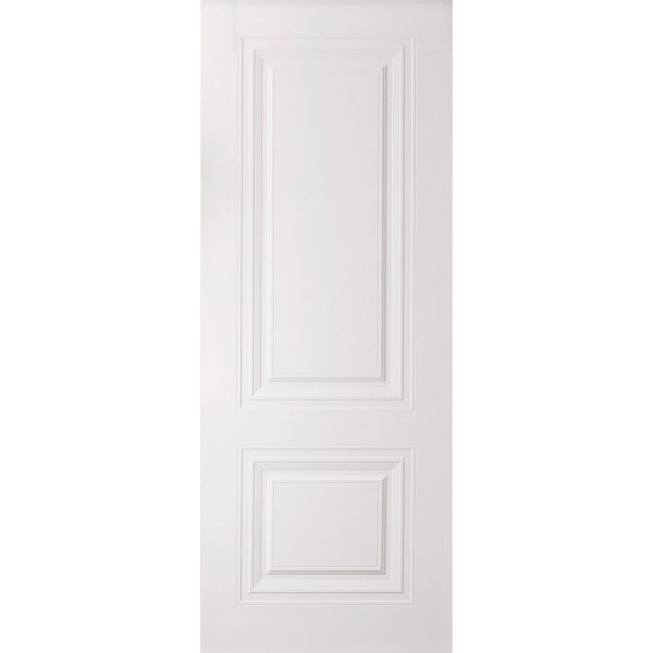 Slab Door Panel 18 x 80 inches | BASIC 9772 White | Bathroom Bedroom Doors