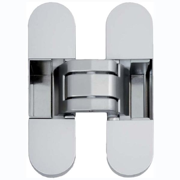Concealed hinges AGB Eclipse 2.0 Satin Chrome Interior Doors 1 Set