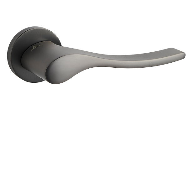 Door Euro Handle MIAMI for Magnetic Lock, Graphite, Passage