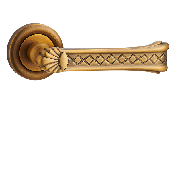 Door Euro Handle PALERMO for Magnetic Lock, Bronze, Passage