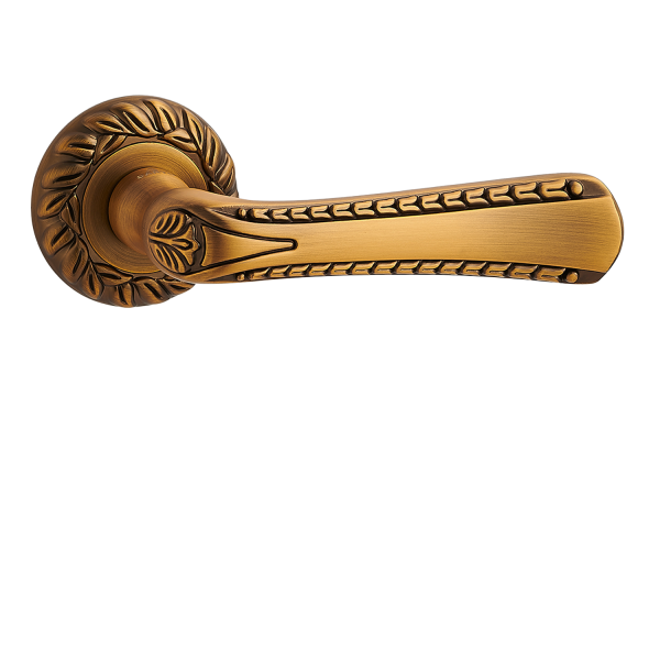 Door Euro Handle VERONA for Magnetic Lock, Bronze, Passage