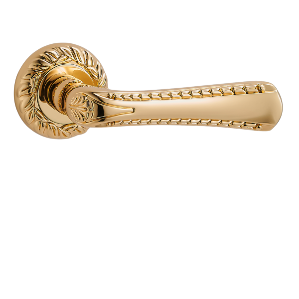 Door Euro Handle VERONA for Magnetic Lock, Gold, Dummy