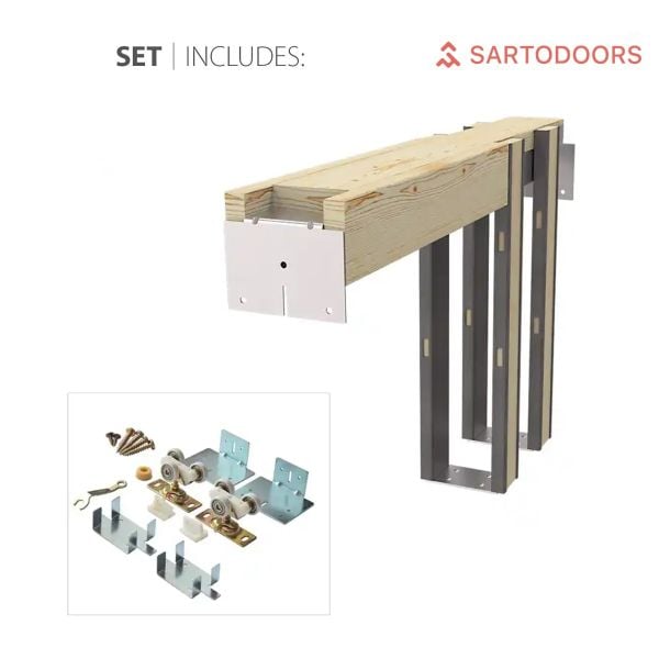 Pocket Hardware Frame Kit 42x84 (2x6 wall)