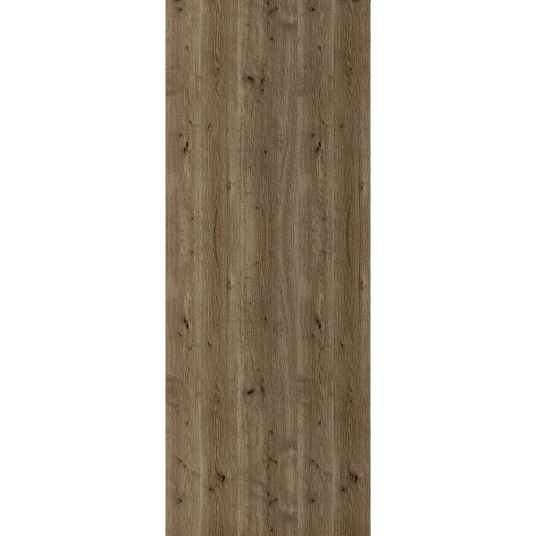 Slab Door Panel 18 x 80 inches | BASIC 3001 Caramel Oak | Wood Veneer Doors | Pocket Closet Sliding Barn