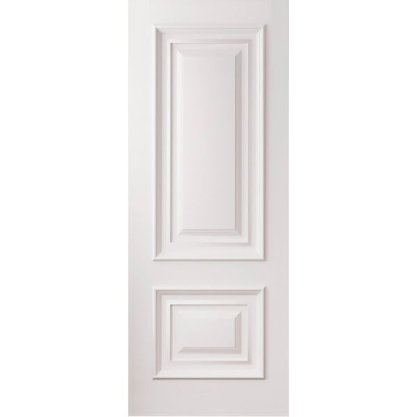 Slab Door Panel 18 x 80 inches | ROYAL 9822 White Enamel | Bathroom Bedroom Doors