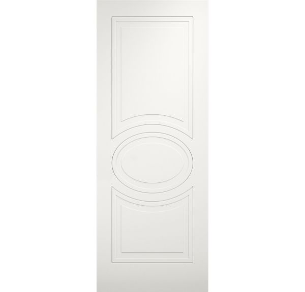 Slab Door Panel 18 x 80 inches / Mela 7001 Matte White / Modern Finished Doors / Pocket Closet Sliding Barn
