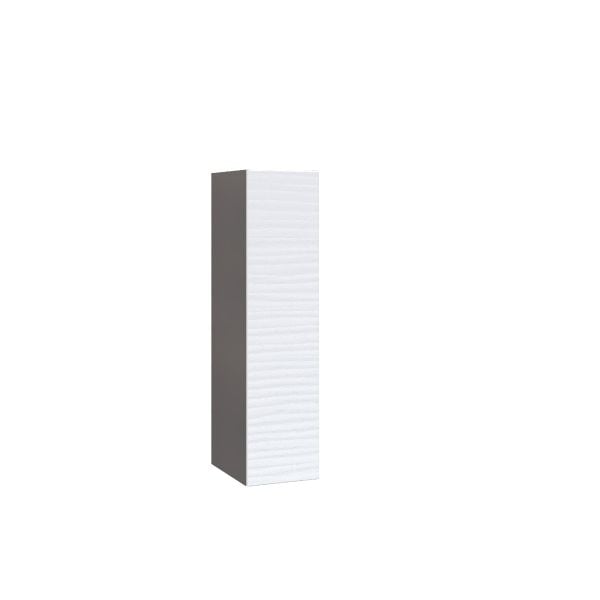 W0936 Wall Cabinet-Single Door-with White Gloss 3D door