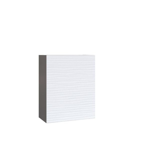 W2430-S Wall Cabinet-Single Door-with White Gloss 3D door