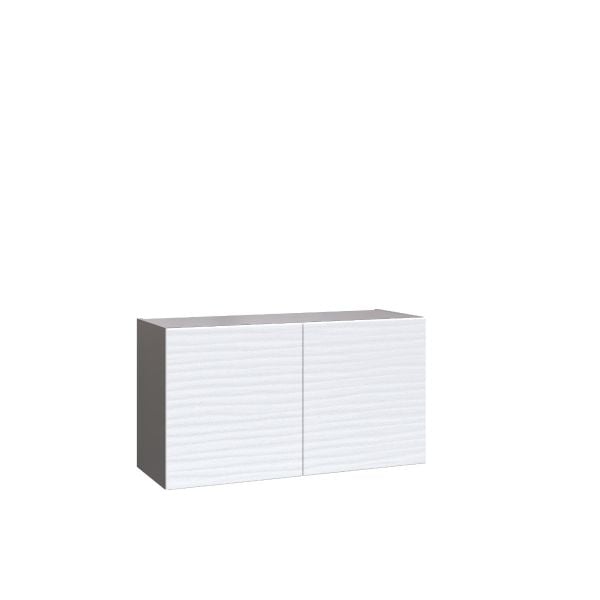 W3318 Wall Cabinet-Double Door-with White Gloss 3D door