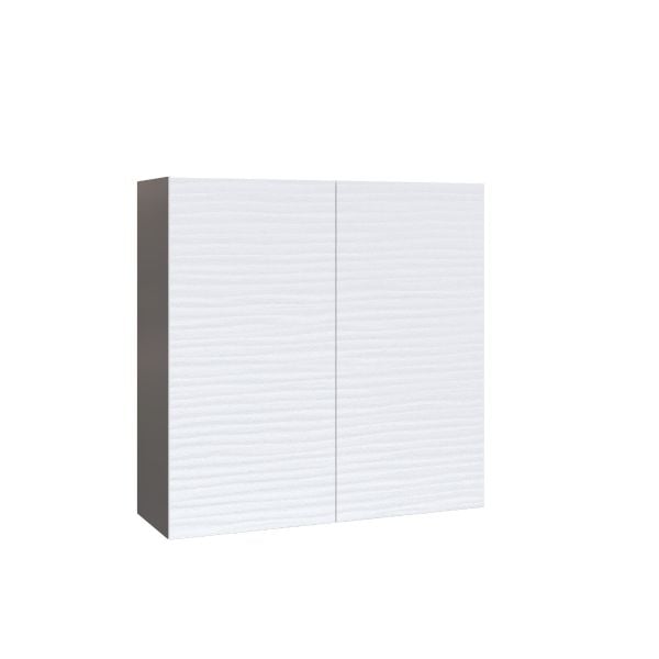 W3636 Wall Cabinet-Double Door-with White Gloss 3D door