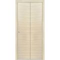 Sliding Closet Bi-fold Doors | Planum 0010 Chocolate Ash | Sturdy Tracks Moldings Trims Hardware Set | Wood Solid Bedroom Wardrobe Doors  Natural Veneer