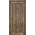 Panel Pocket Door | Quadro 4111 White Silk | Kit Trims Rail Hardware | Solid Wood Interior Pantry Kitchen Bedroom Sliding Closet Sturdy Doors Walnut