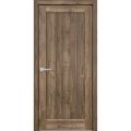 Pantry Kitchen Lite Door Hardware | Quadro 4111 Matte Grey | Single Panel Frame Trims | Bathroom Bedroom Sturdy Doors  Walnut