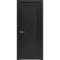Pantry Kitchen Lite Door Hardware | Quadro 4111 Matte Grey | Single Panel Frame Trims | Bathroom Bedroom Sturdy Doors  Black Matte