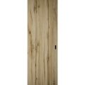 Hidden Barn | Planum 0010 Oak | Sturdy Finished Flush Modern Doors | Magic Concealed Sliding Set 28" x 80" Oak