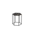 Coffe Table LUCCA 13x15x17 ERDEK BLANCO Richmond Black