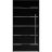 Front Exterior Pivot Prehung Aluminum Door / Axis 1115 Matte Black / Entry Metal Modern W60" x H108" Right-hand Inswing Black Matte