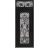 Front Exterior Prehung Aluminum Door / Iron 1601 Black / Entry Steel Metal Classic Painted 36 x 94 (36" x 80+14")-Left-hand Inswing Black