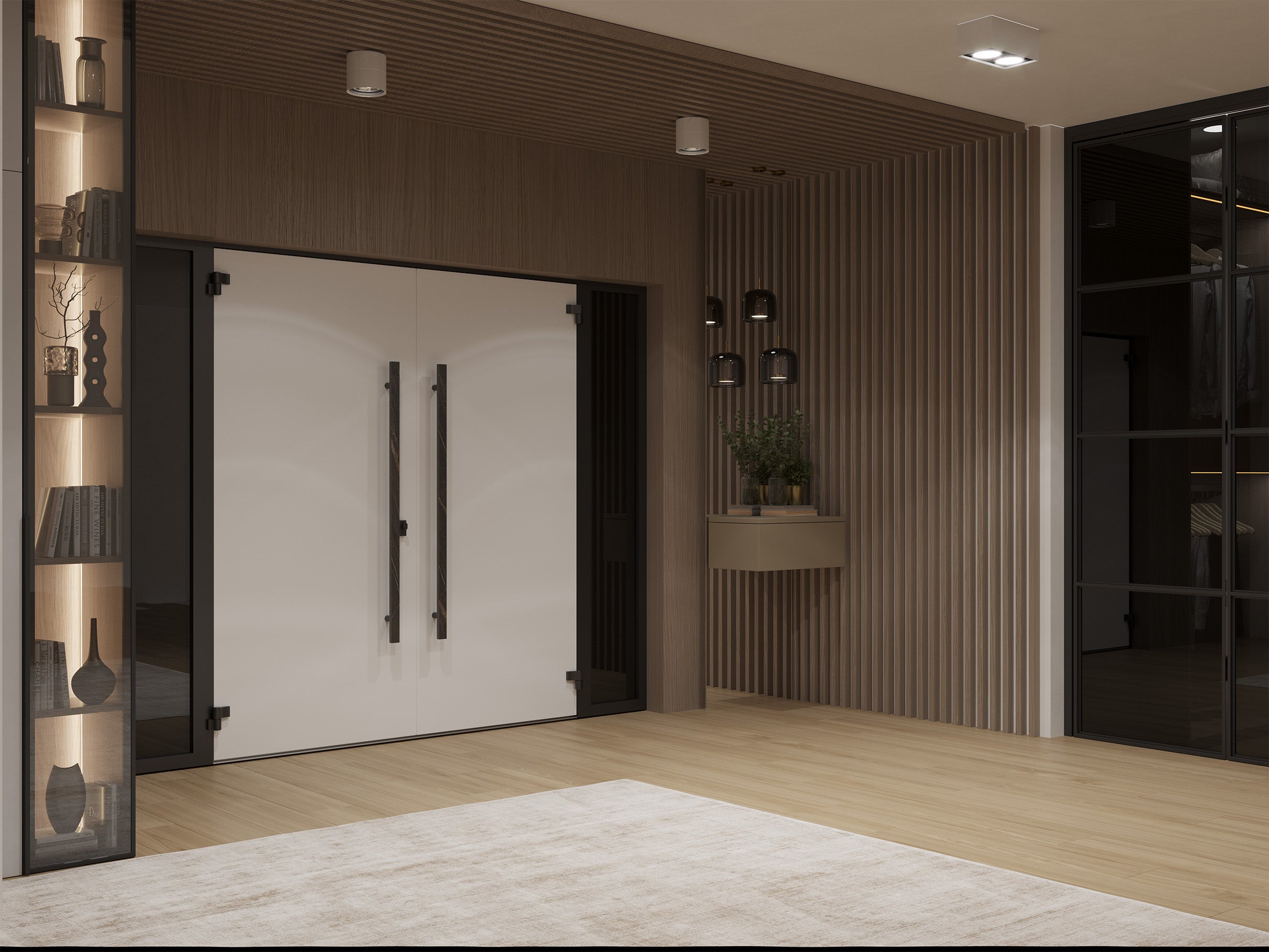 Dekton 0118 Exterior Aluminum Double door view 4