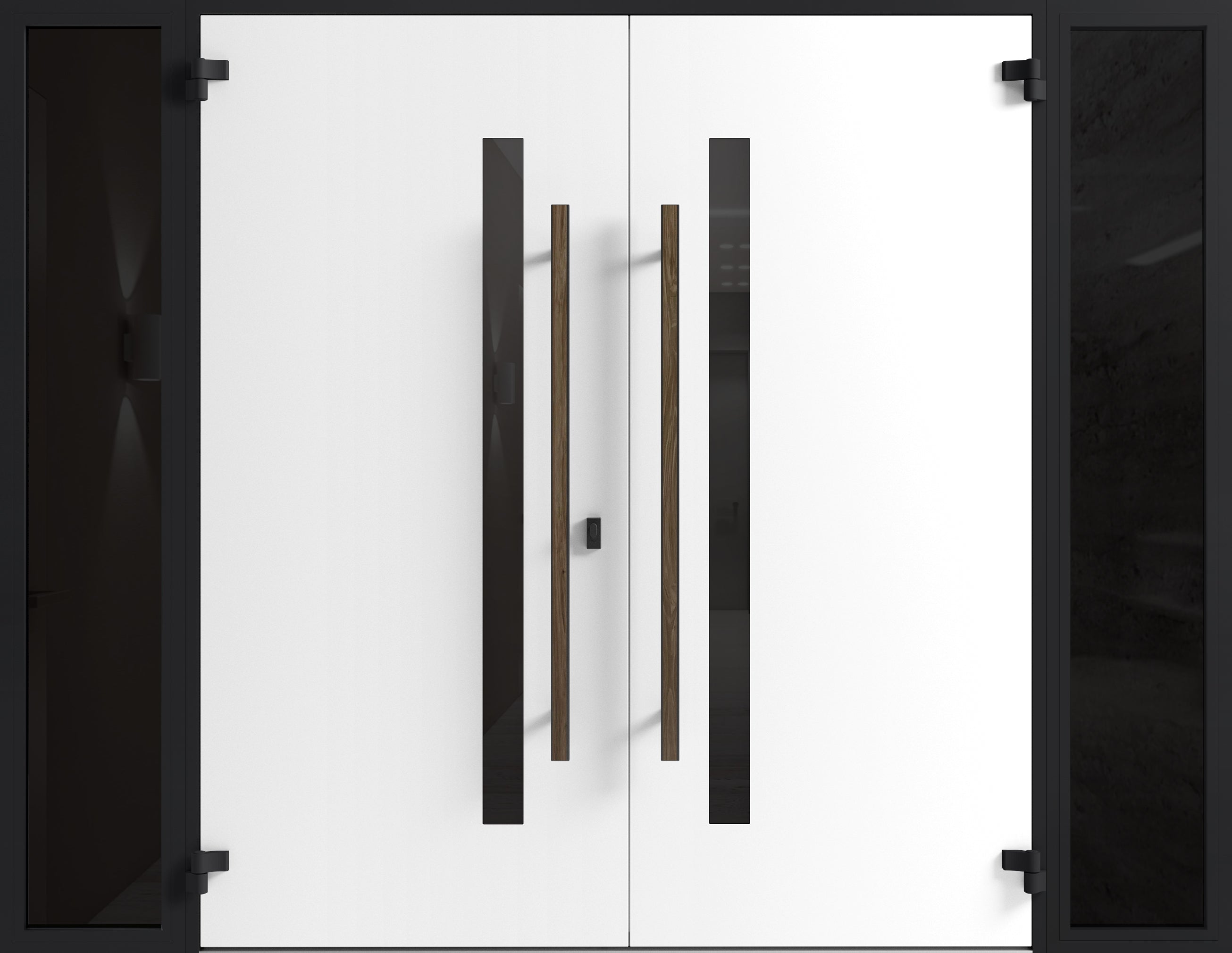 Dekton 0163 Exterior Aluminum Double door view 6