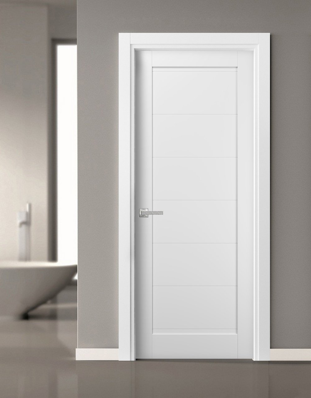 Quadro 4115 Interior Slab door view 2