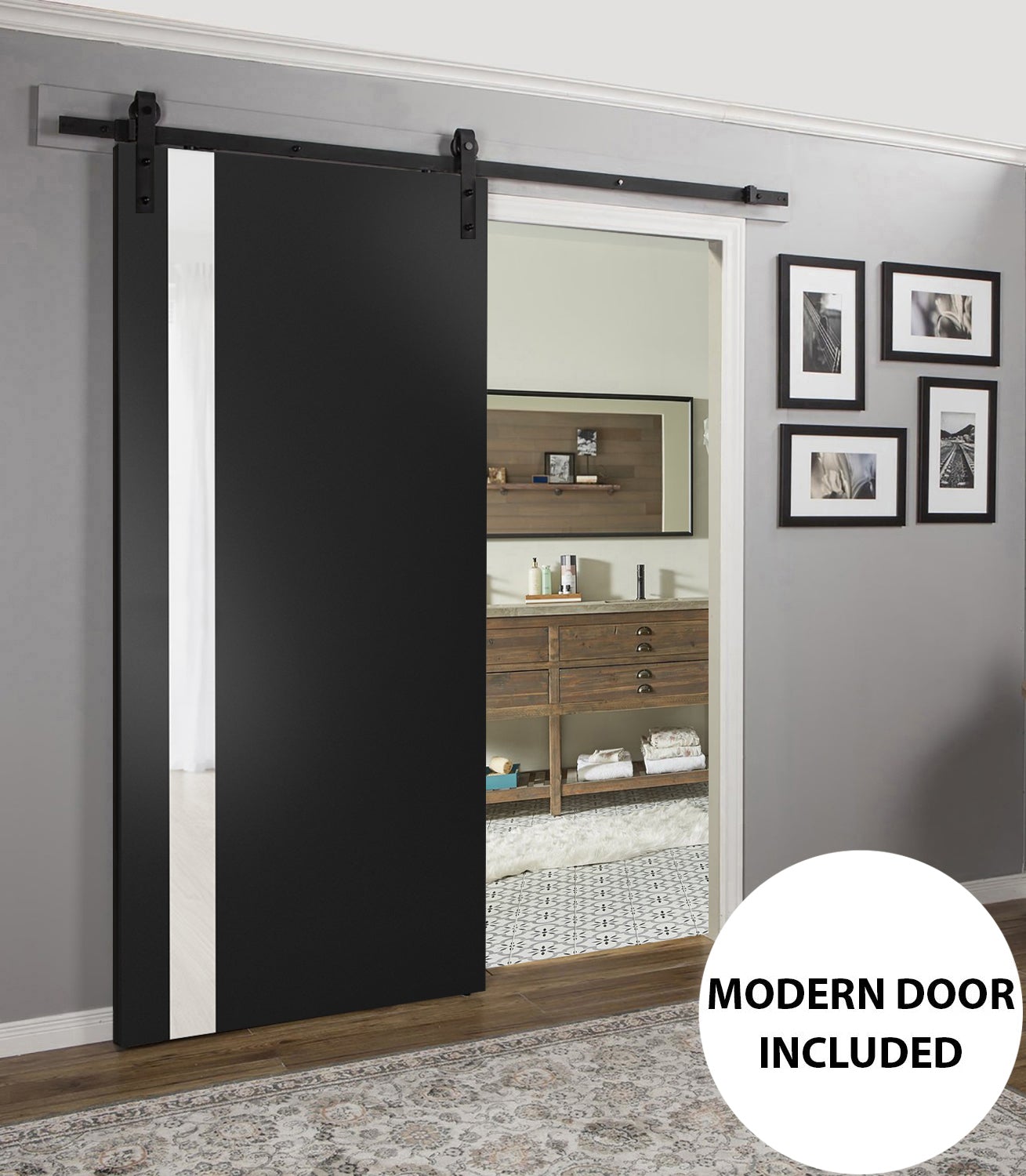 Model Barn door view 2