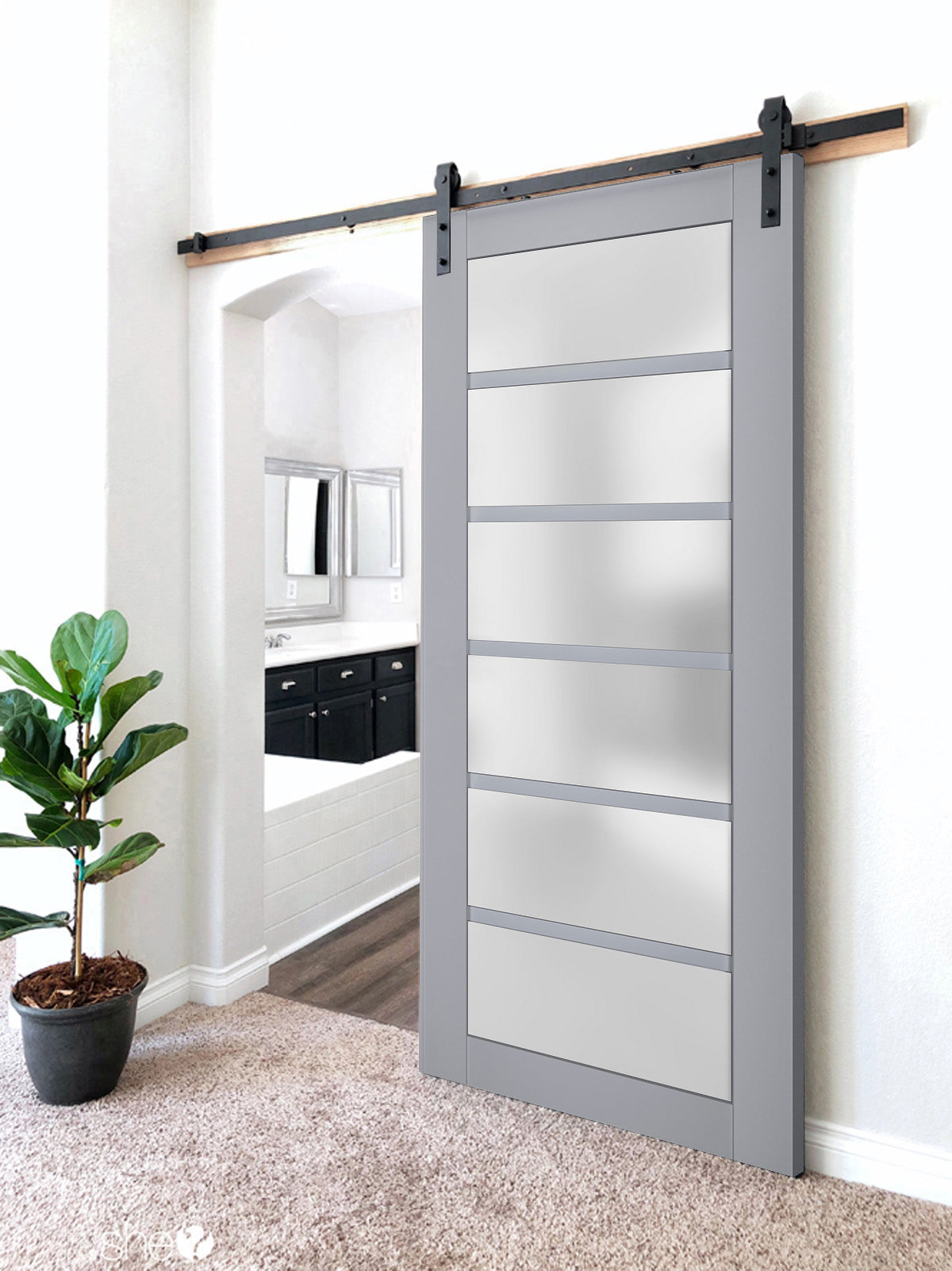 Model 7602 Barn door view 6
