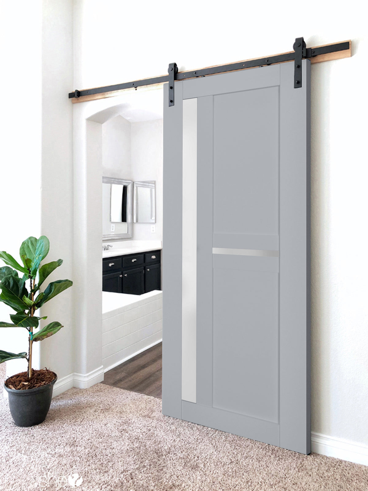 Veregio 7288 Barn door view 6