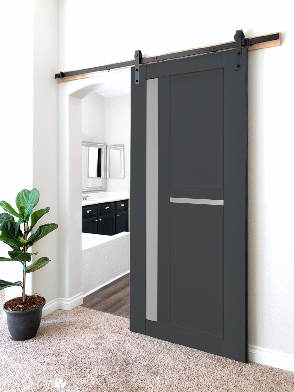 Veregio 7288 Barn door view 2