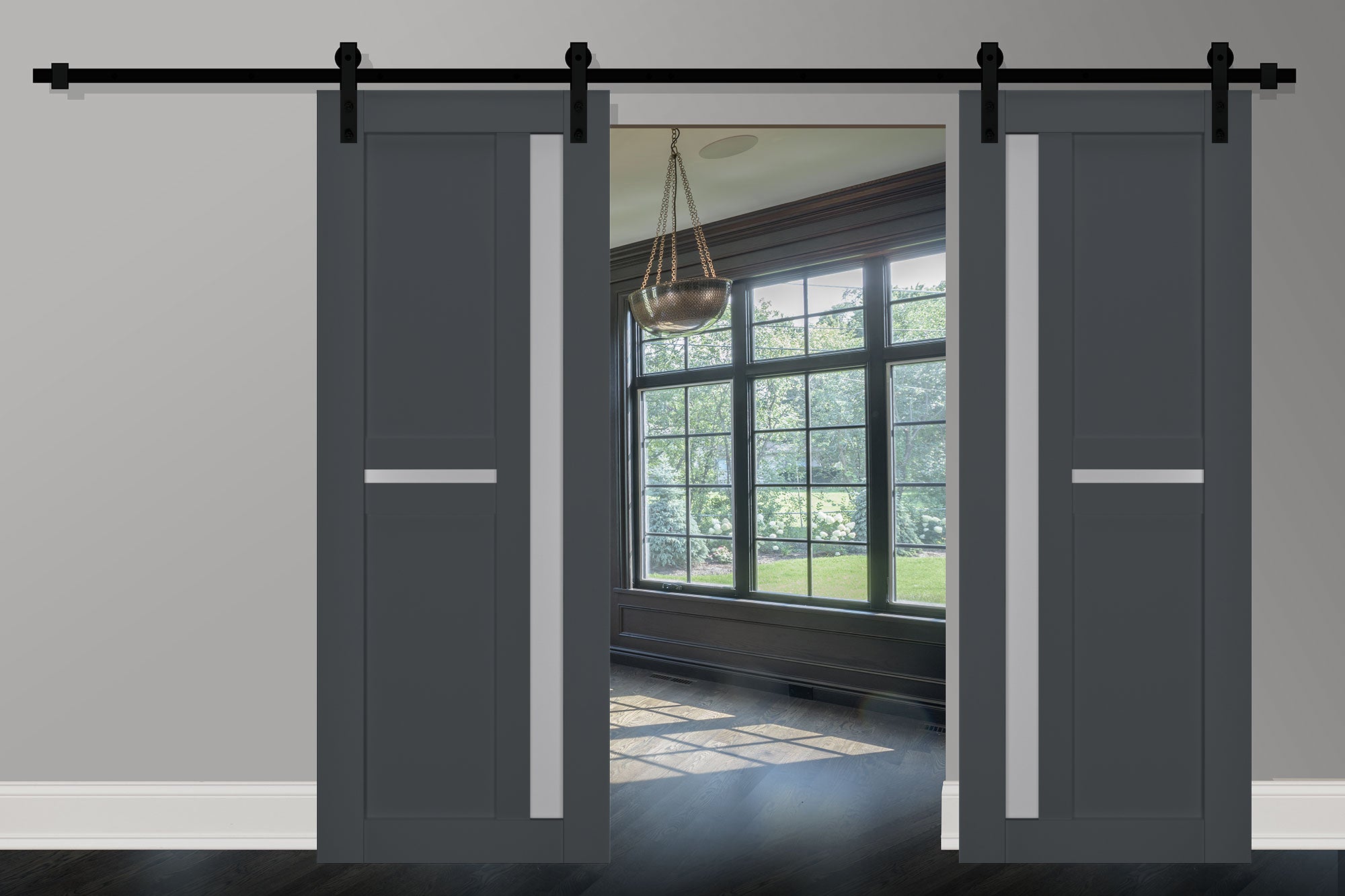 Veregio 7288 Double Barn door view 2