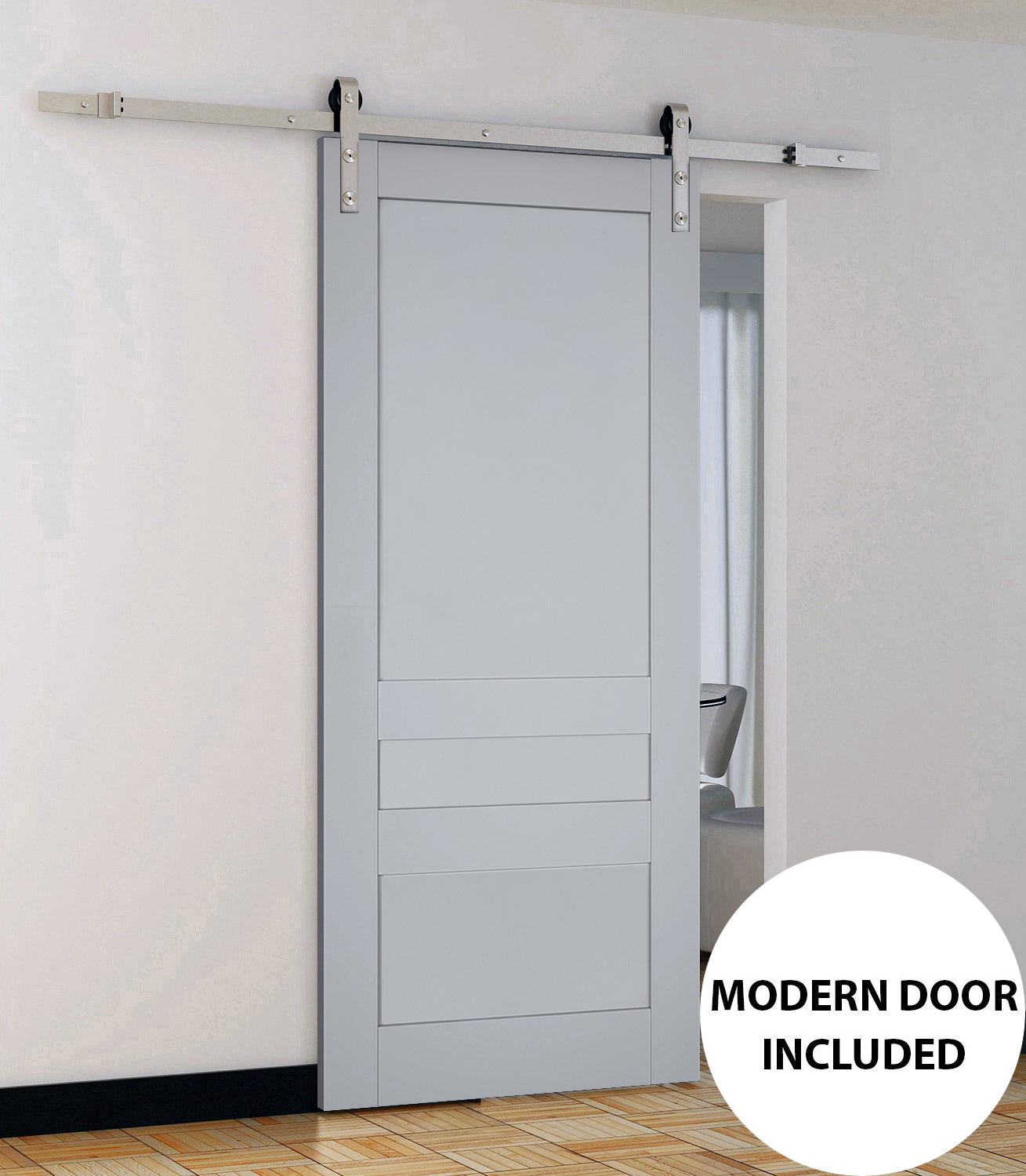 Model 7411 Interior Slab door view 6