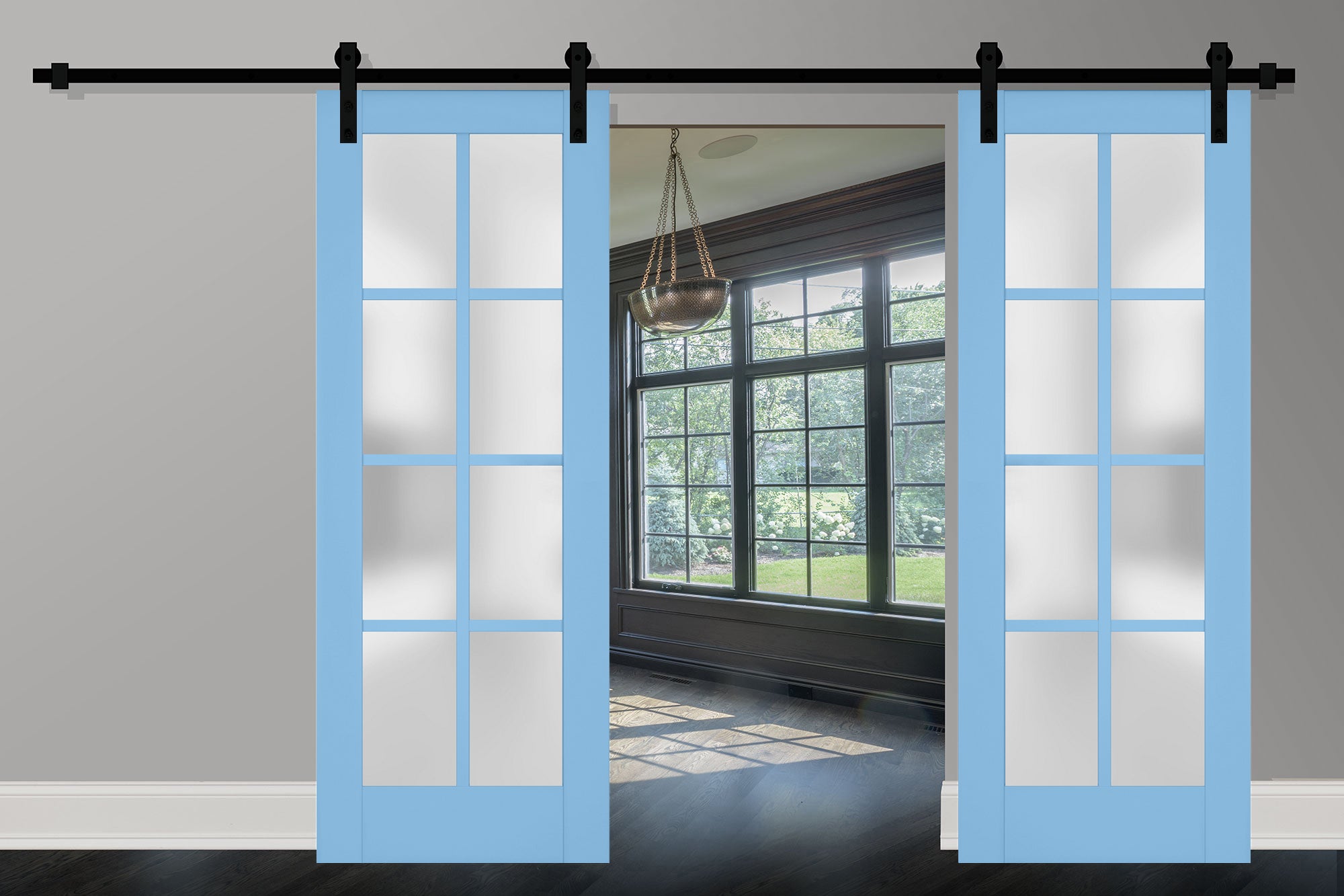 Model 7412 Double Barn door view 6