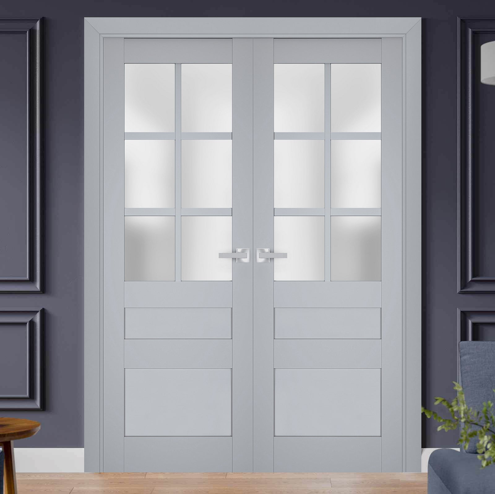 Model 7339 Interior Slab door view 8