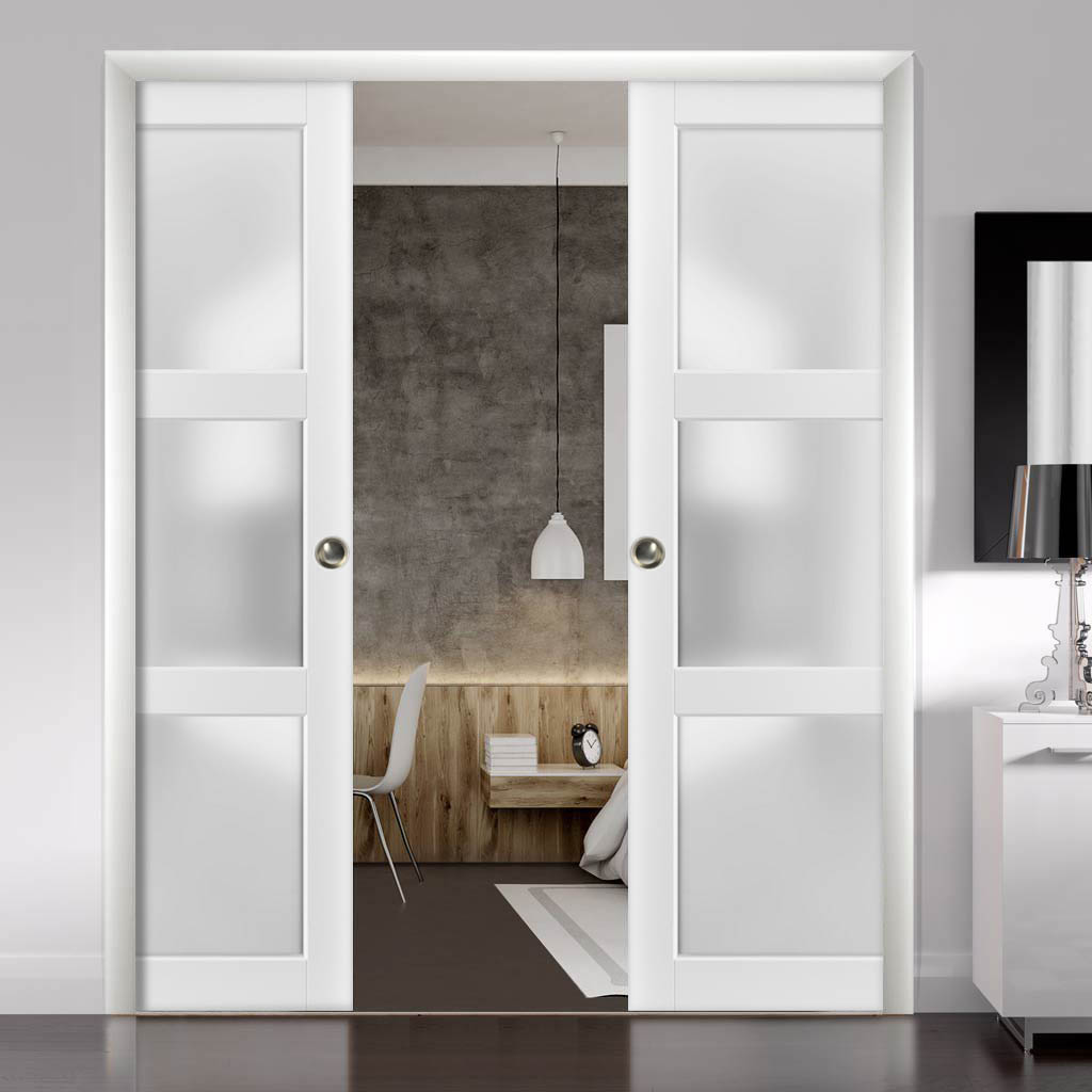 Lucia 2552 Interior Slab door view 4