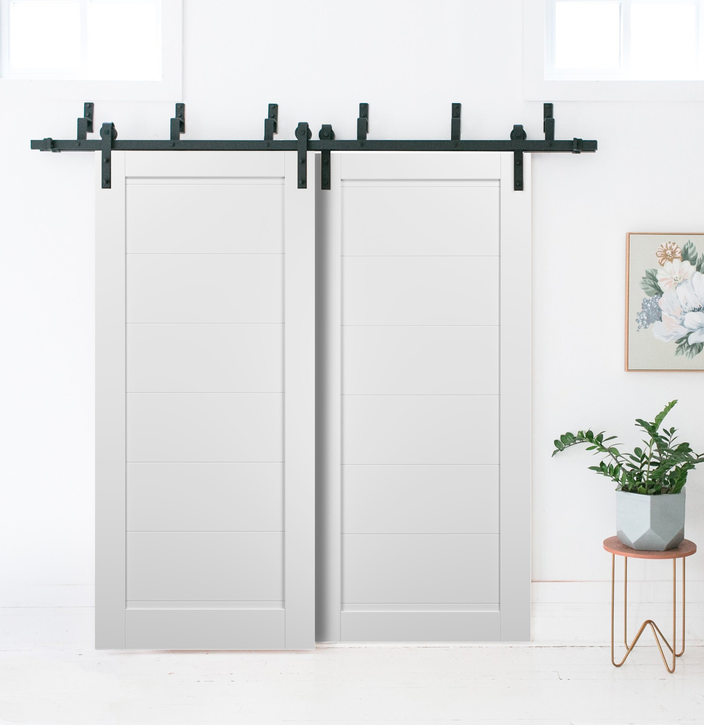 Quadro 4115 Double Barn — Bypass door view 2