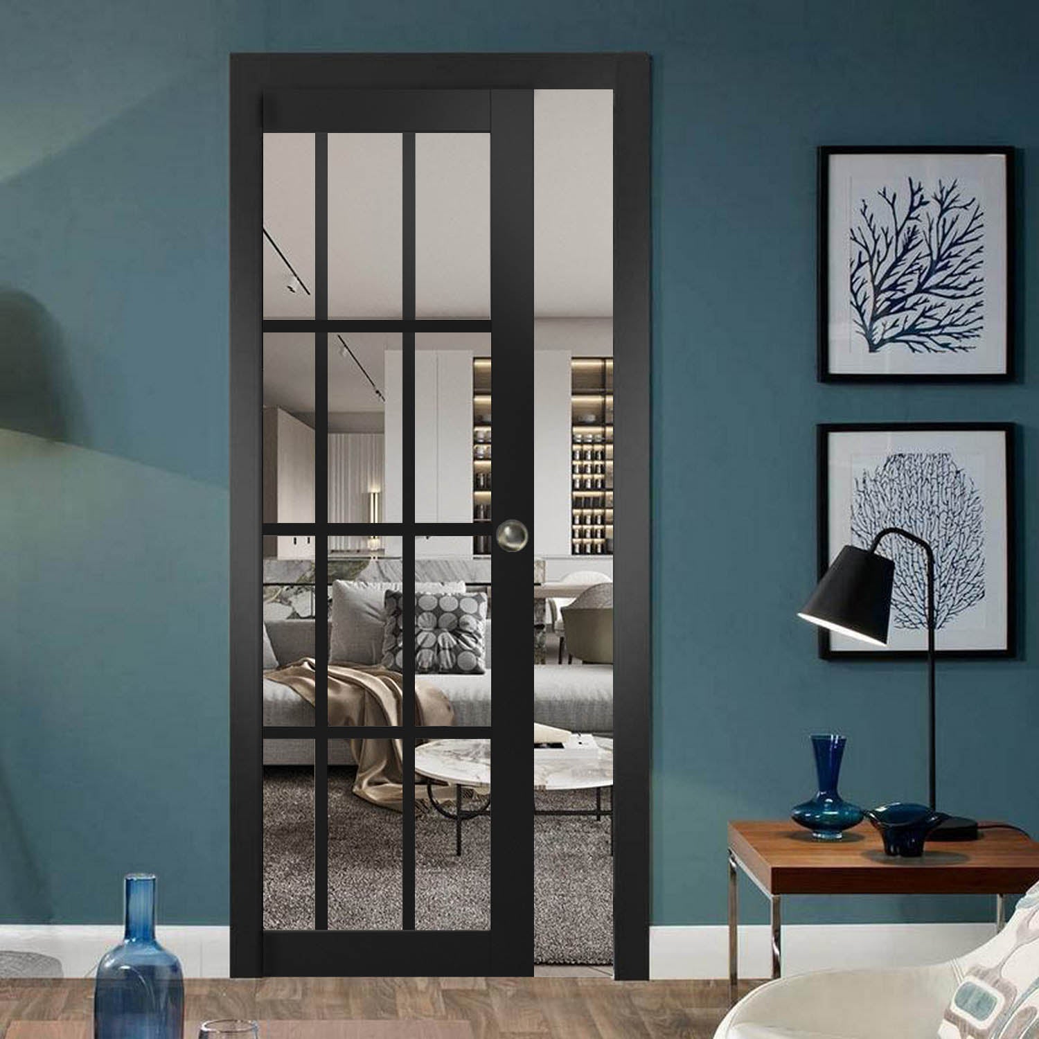 Felicia 3355 Pocket door view 2