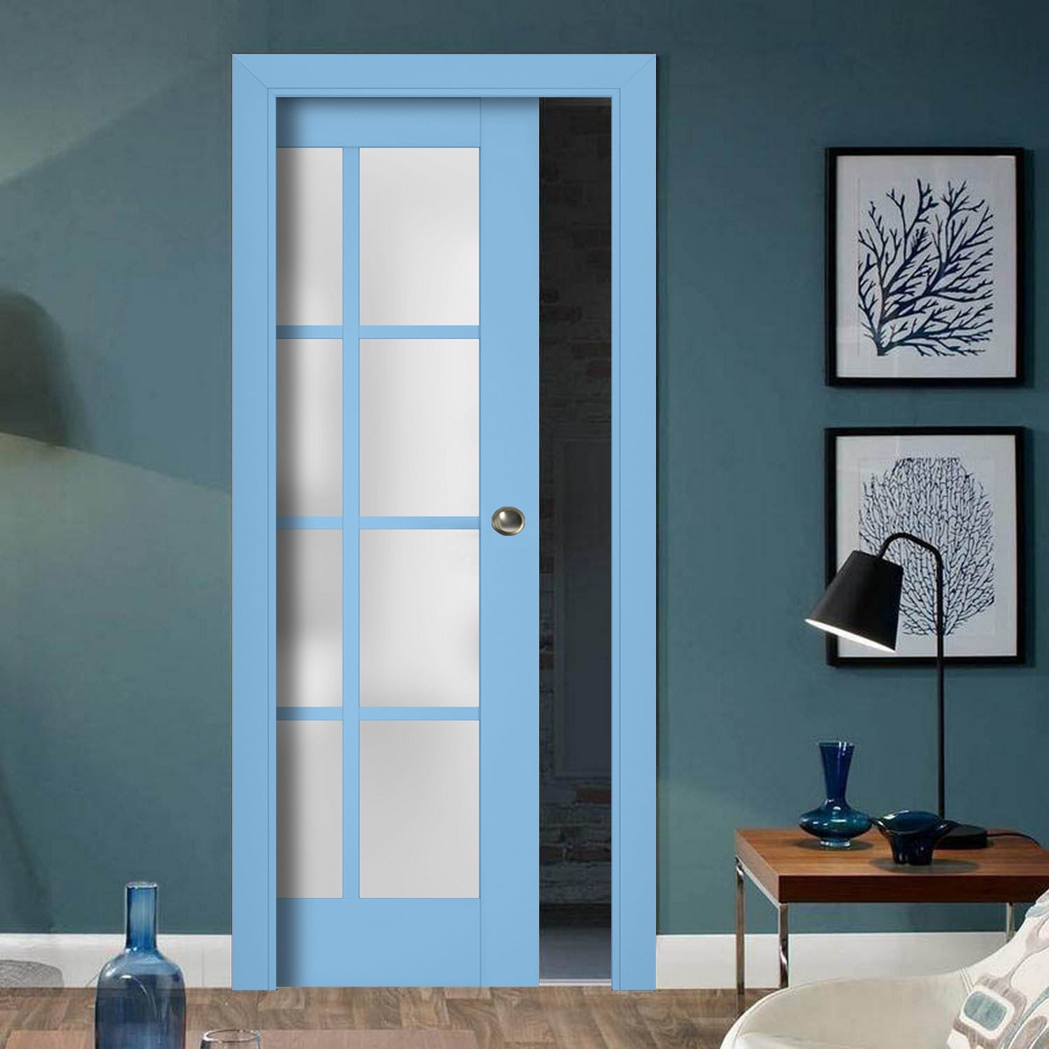 Model 7412 Interior Slab door view 6