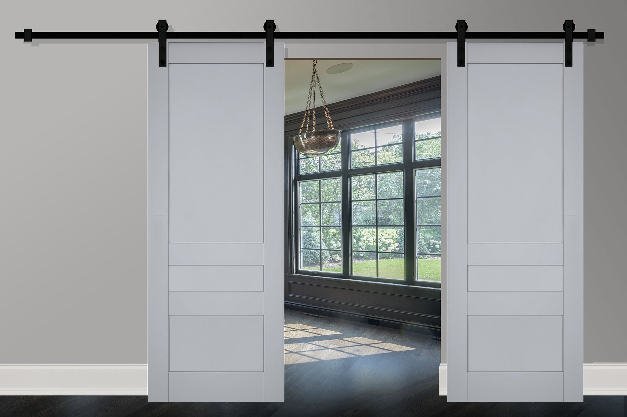 Model 7411 Double Barn door view 6