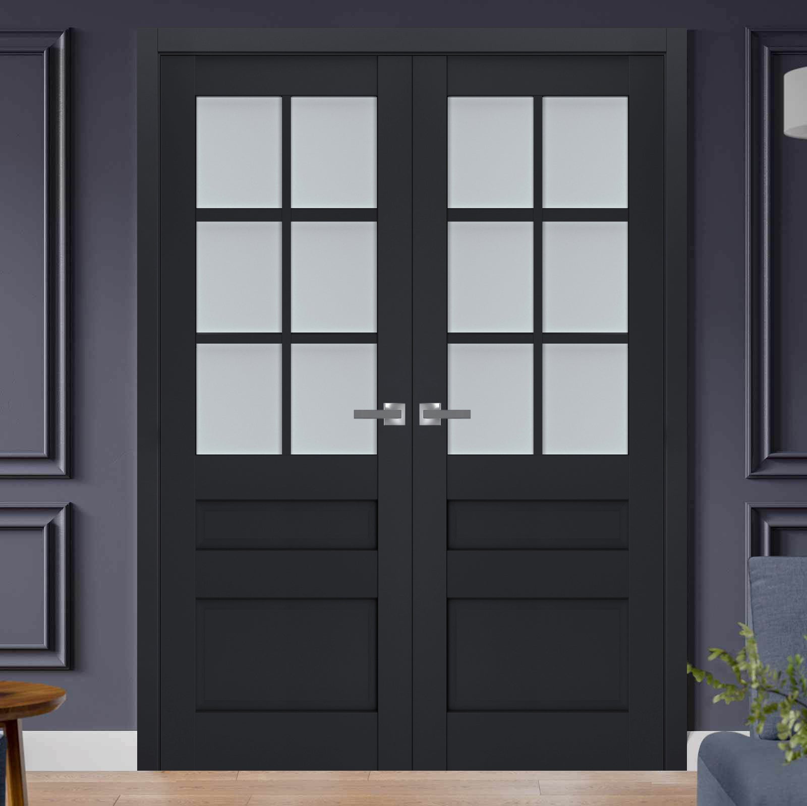 Model 7339 Double French Swing door view 2