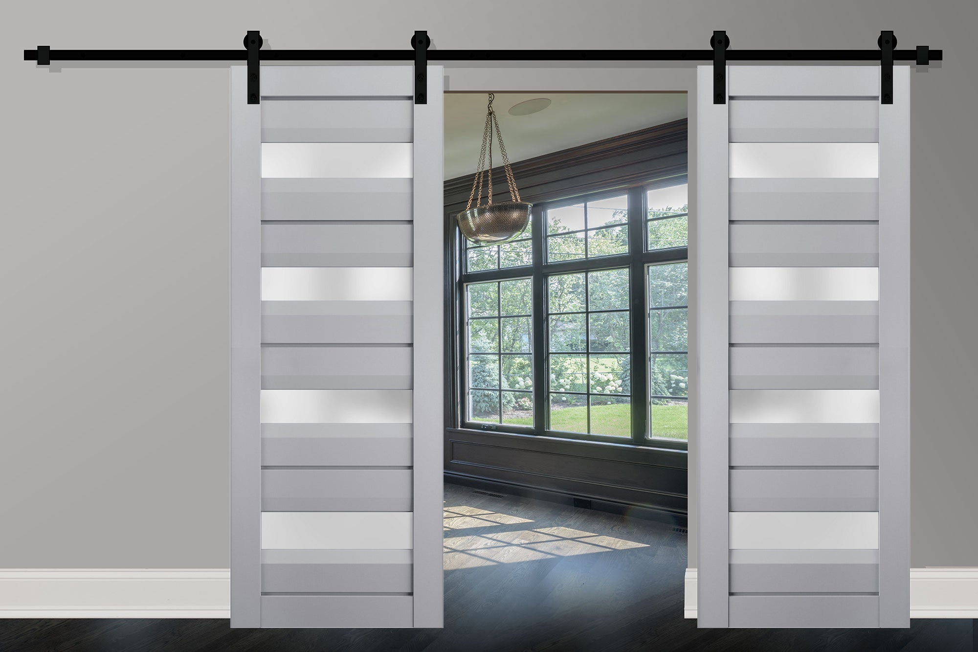 Model 7455 Double Barn door view 6