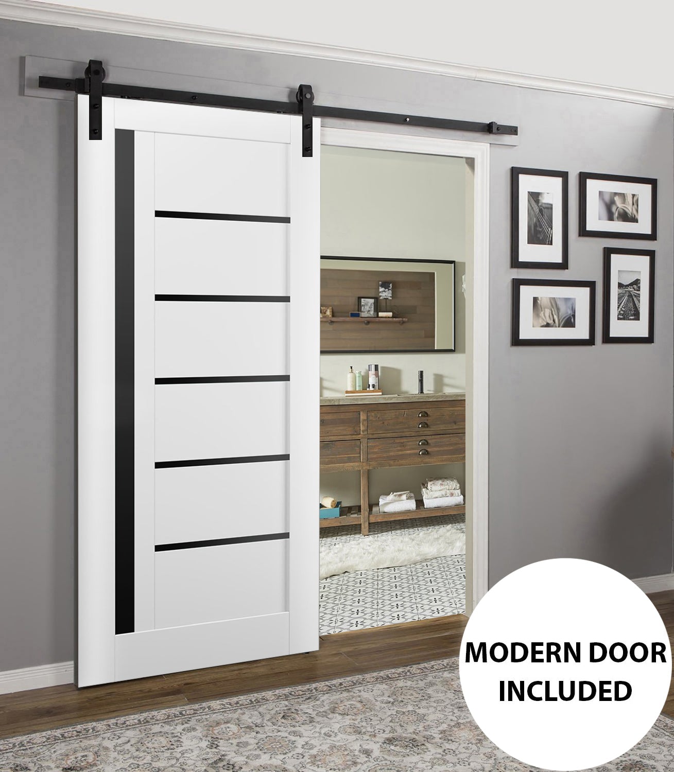 Quadro 4588 Barn door view 2